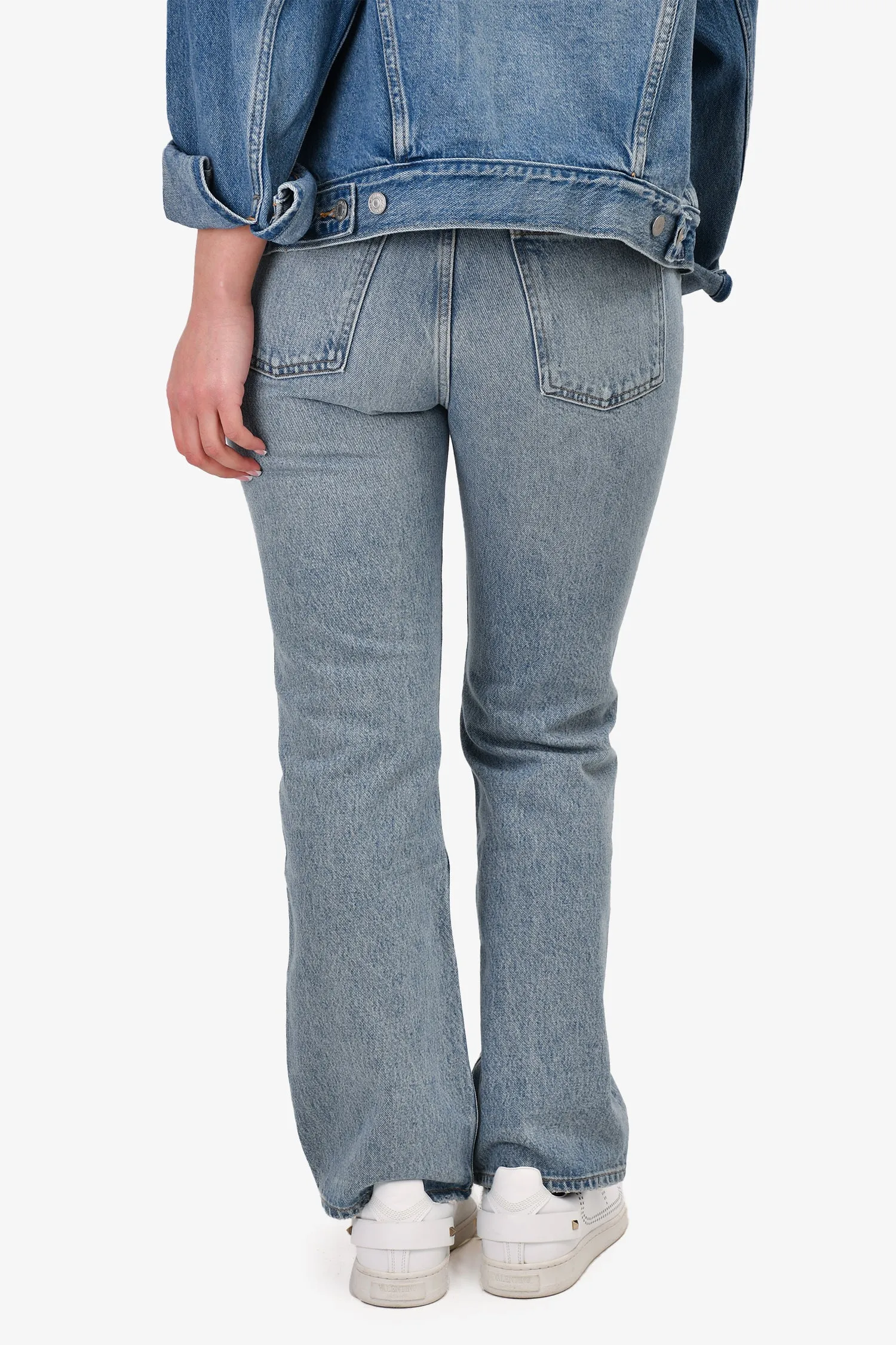 Agolde Light Wash 'Vintage Boot' Denim Jeans Size 27