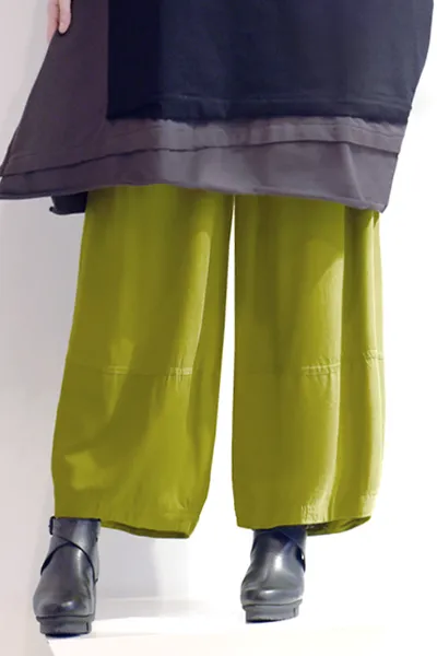 Alamo Pant in Green Chartreuse Boston