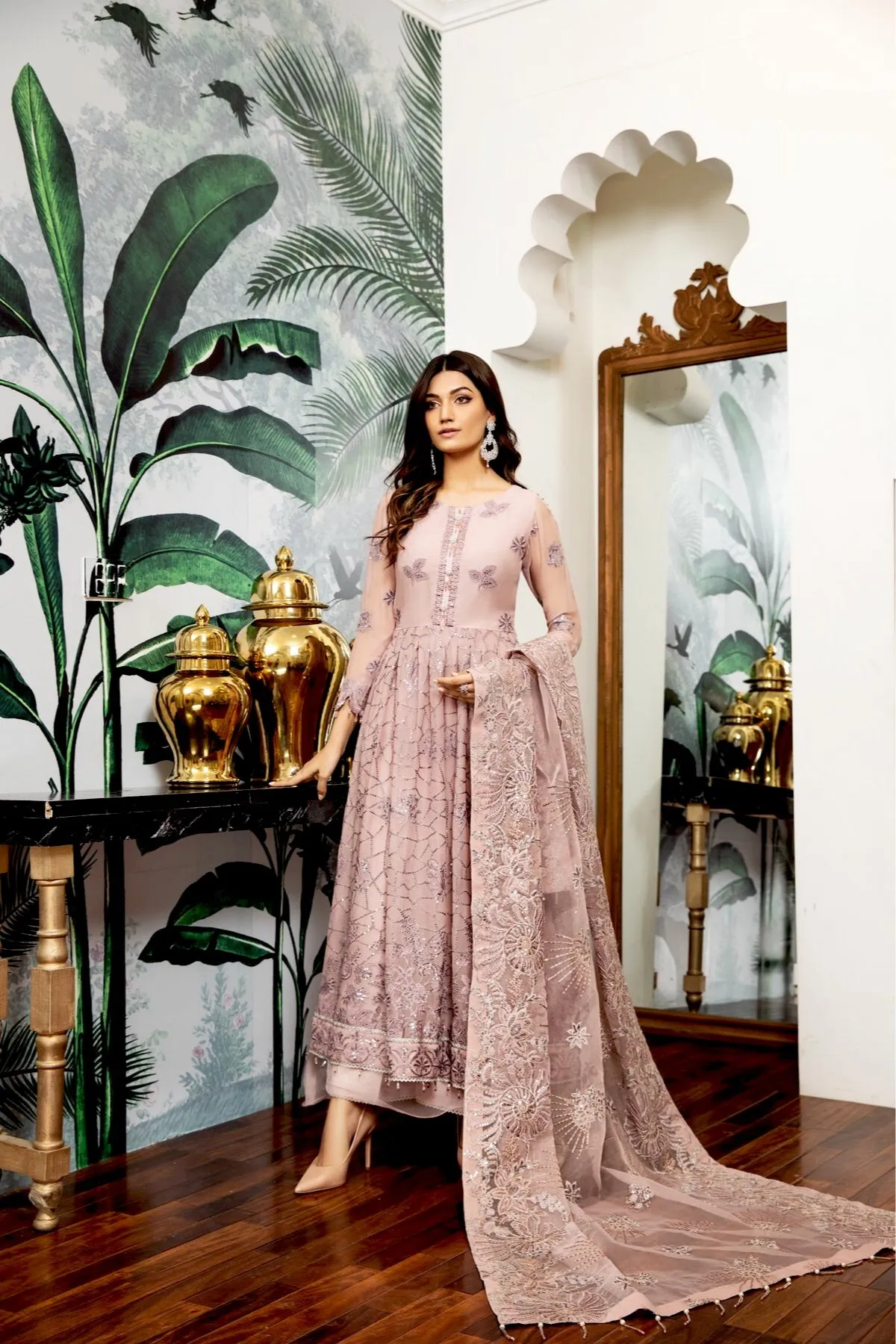 Alizeh Embroidered Chiffon Royale De Luxe Collection – Sirène