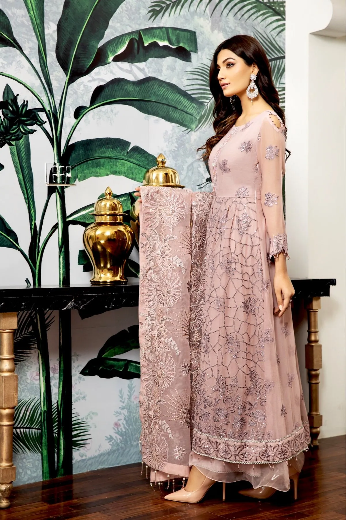 Alizeh Embroidered Chiffon Royale De Luxe Collection – Sirène