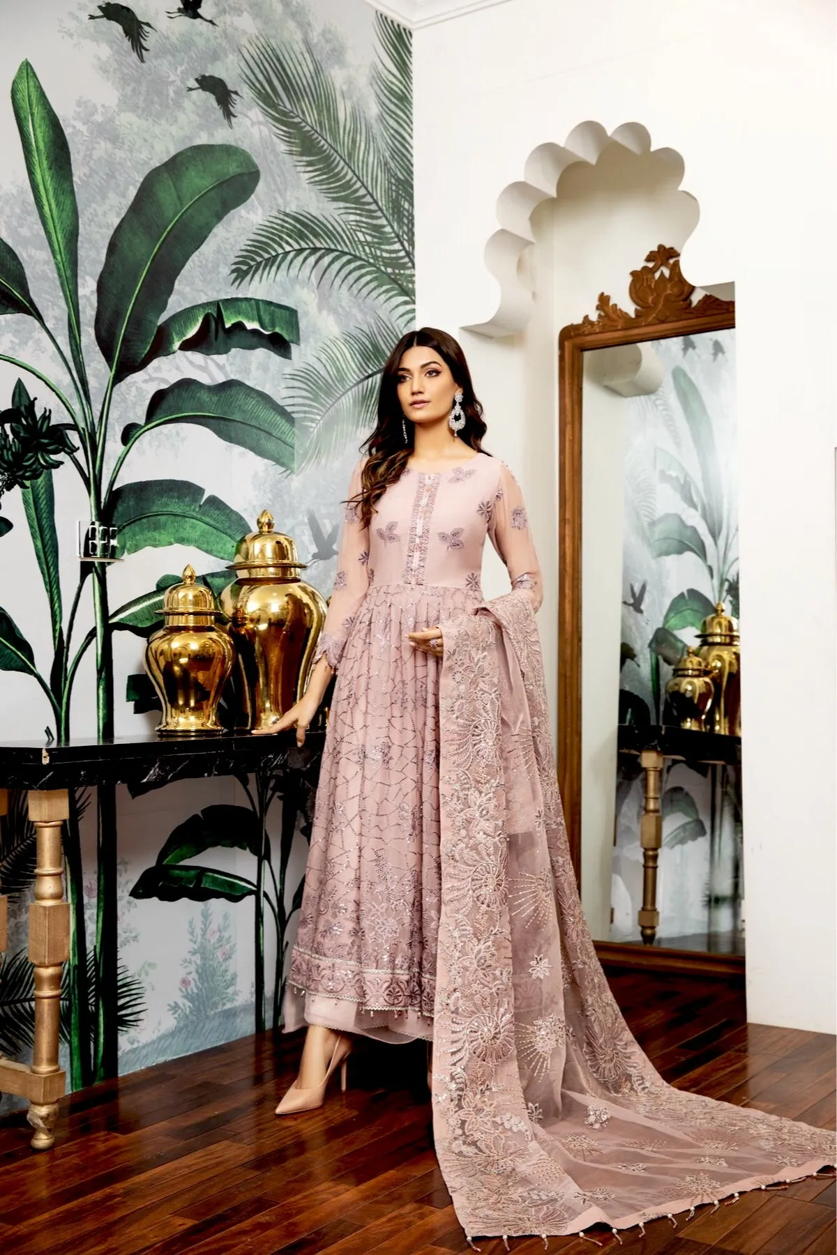 Alizeh Embroidered Chiffon Royale De Luxe Collection – Sirène