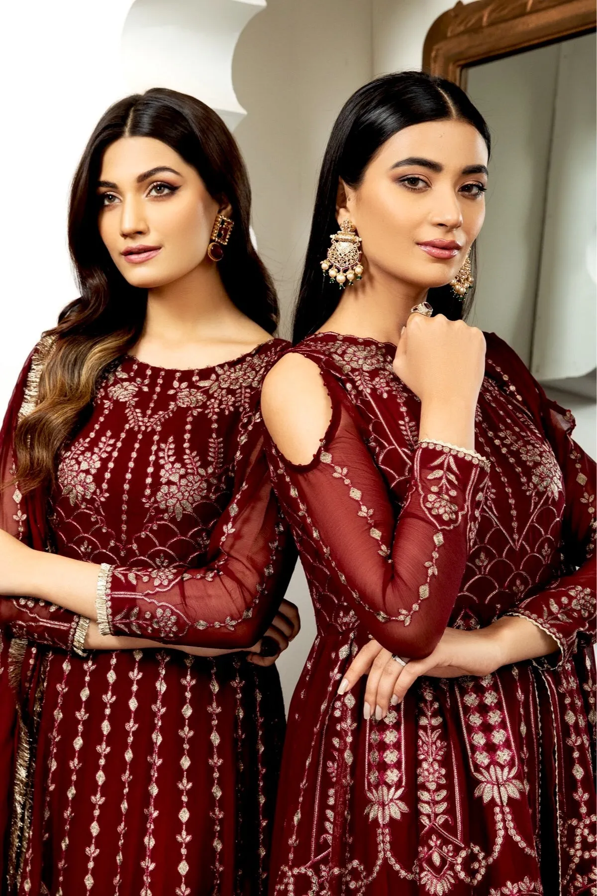 Alizeh Embroidered Chiffon Royale De Luxe Collection – Victoire