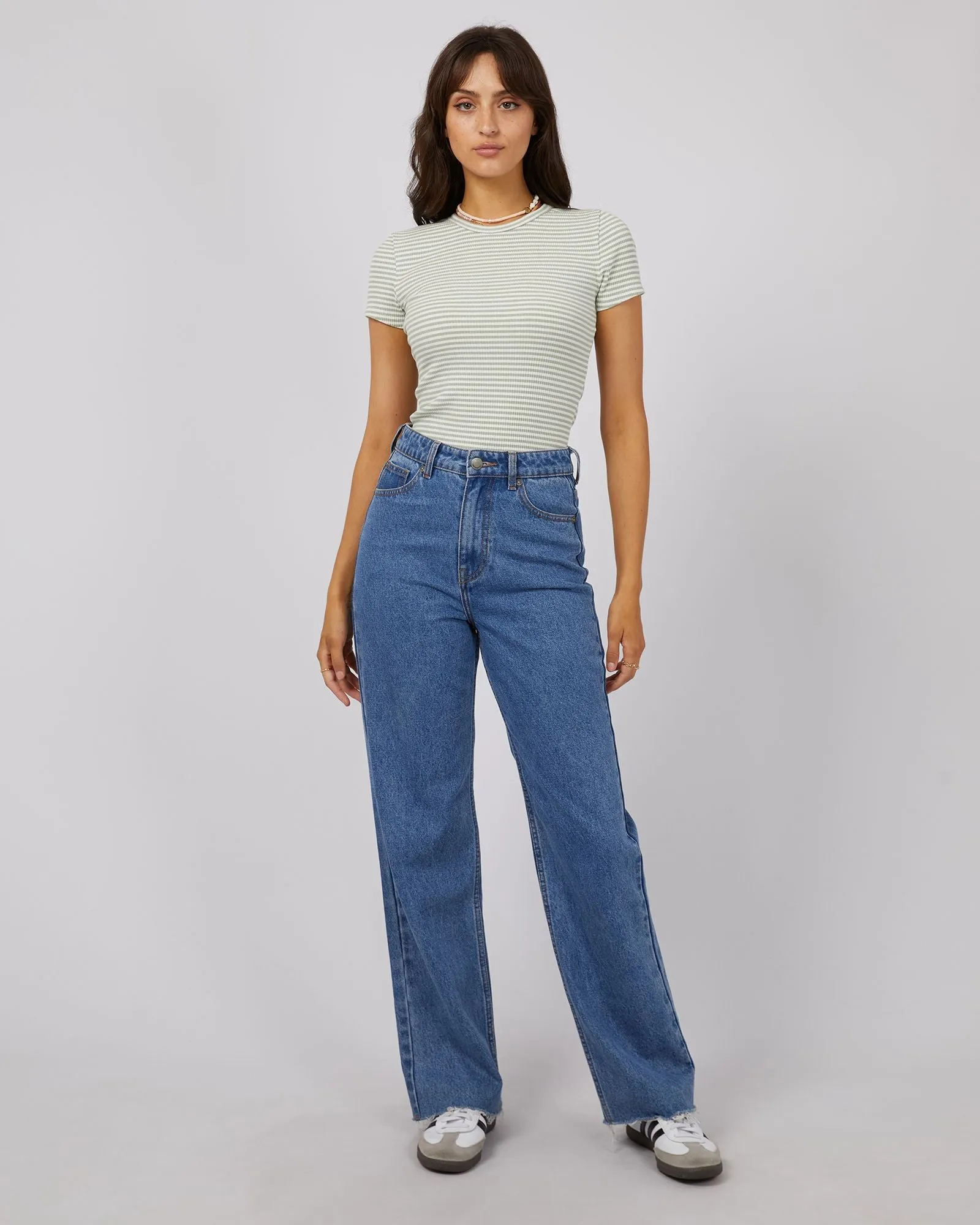 All About Eve Eve Rib Stripe Tee