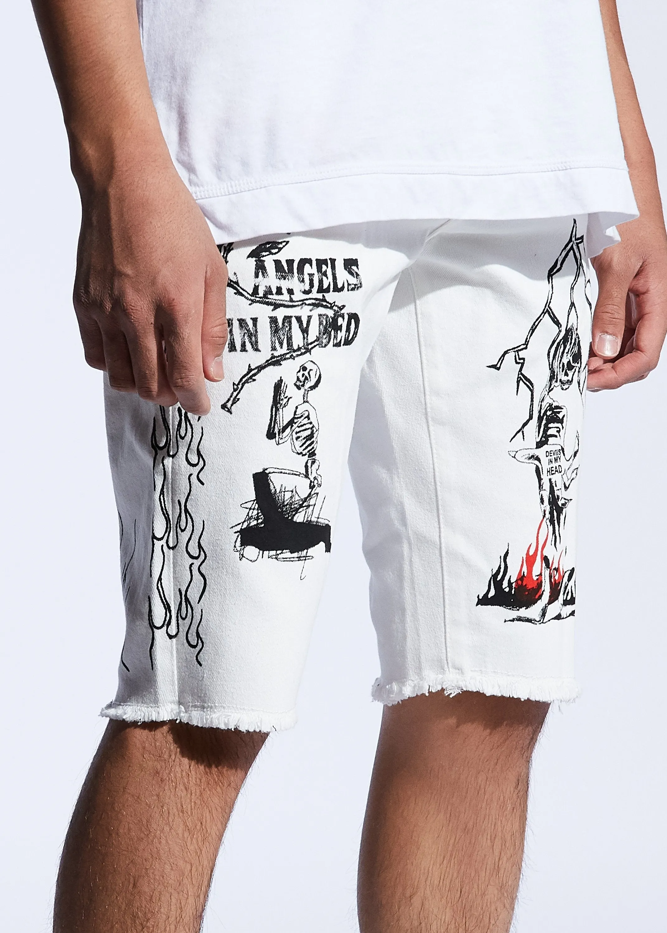 Angels In My Bed Shorts