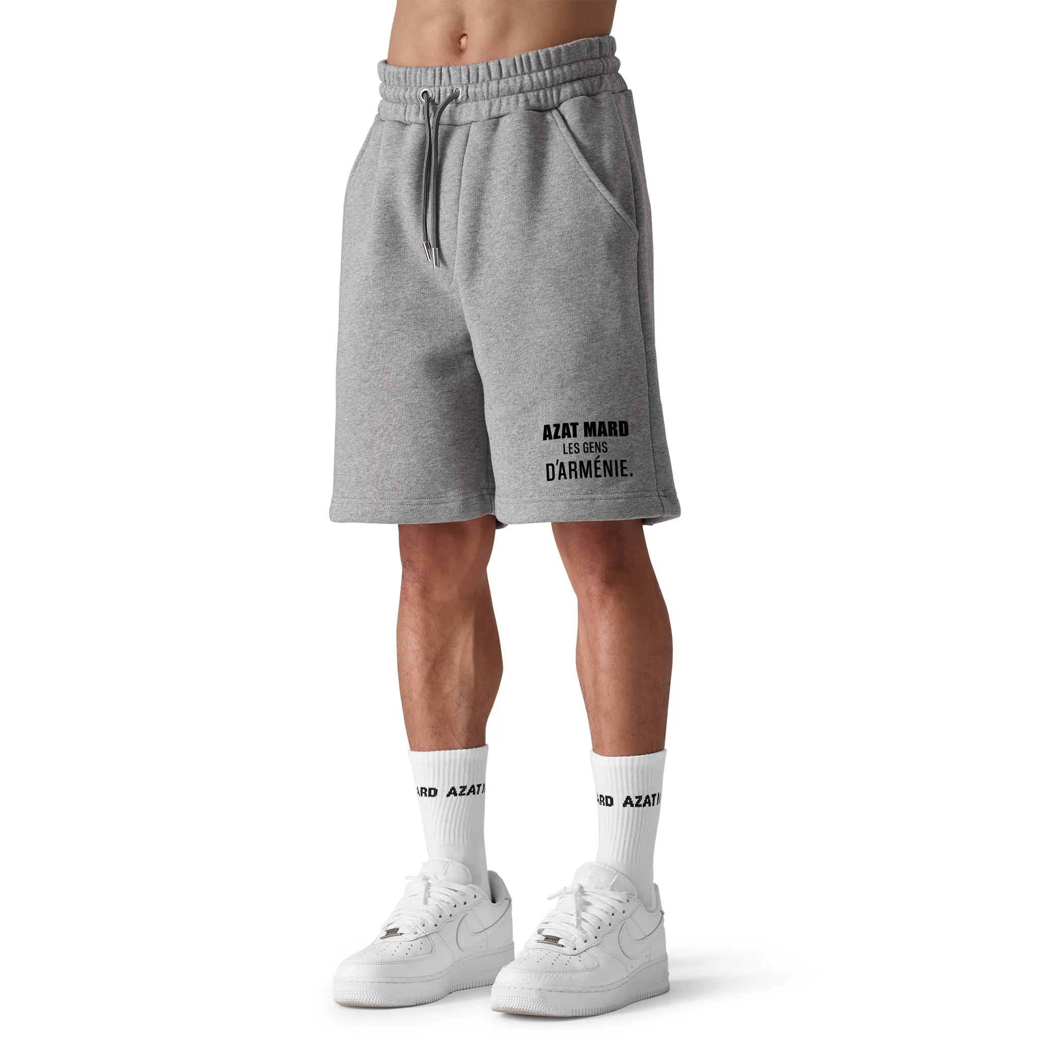 Azat Mard Les Gens Shorts Grey