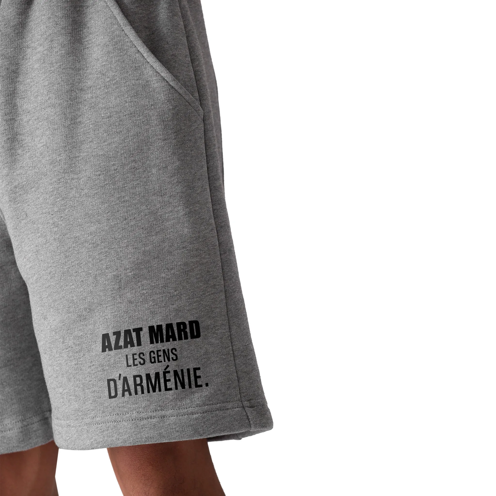 Azat Mard Les Gens Shorts Grey