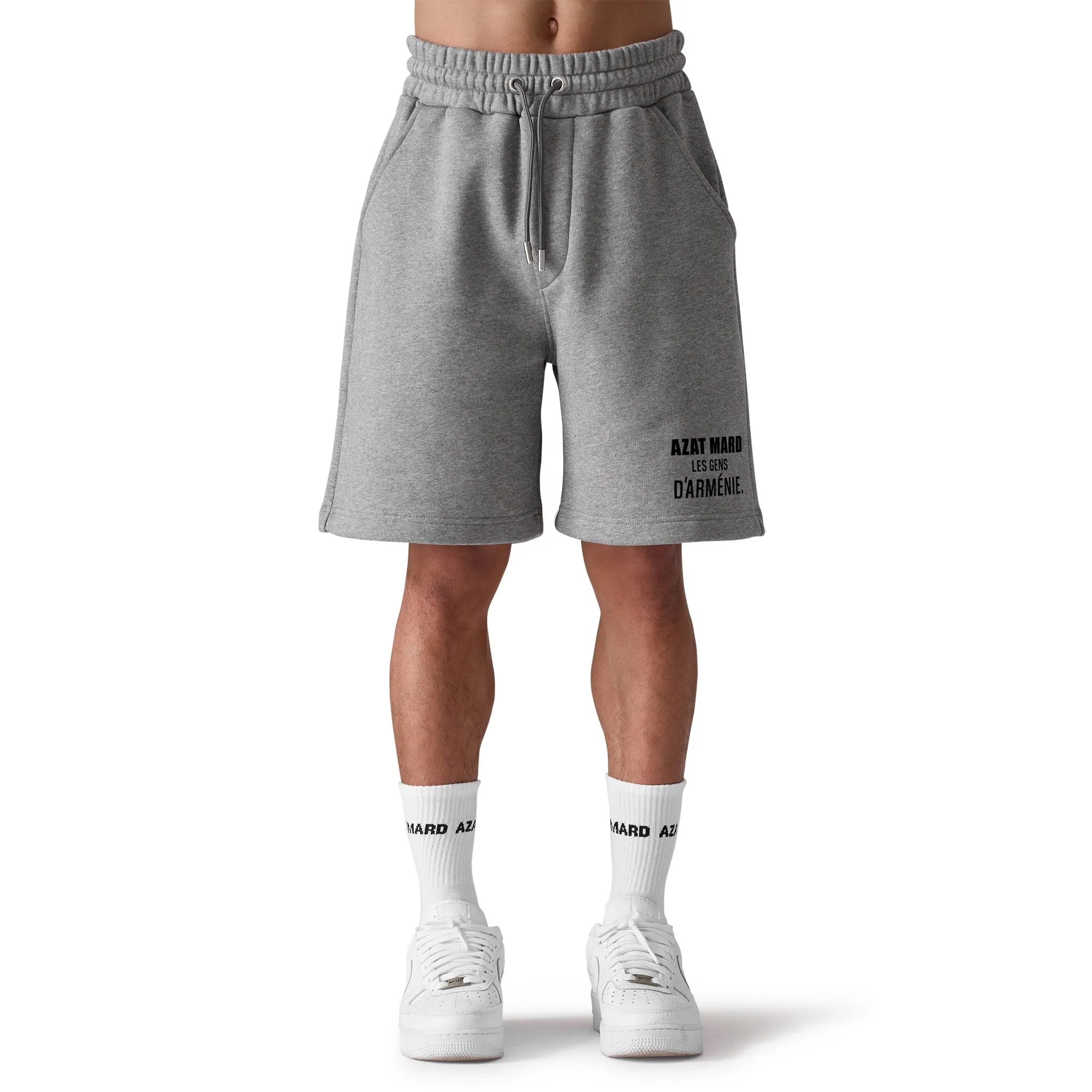 Azat Mard Les Gens Shorts Grey