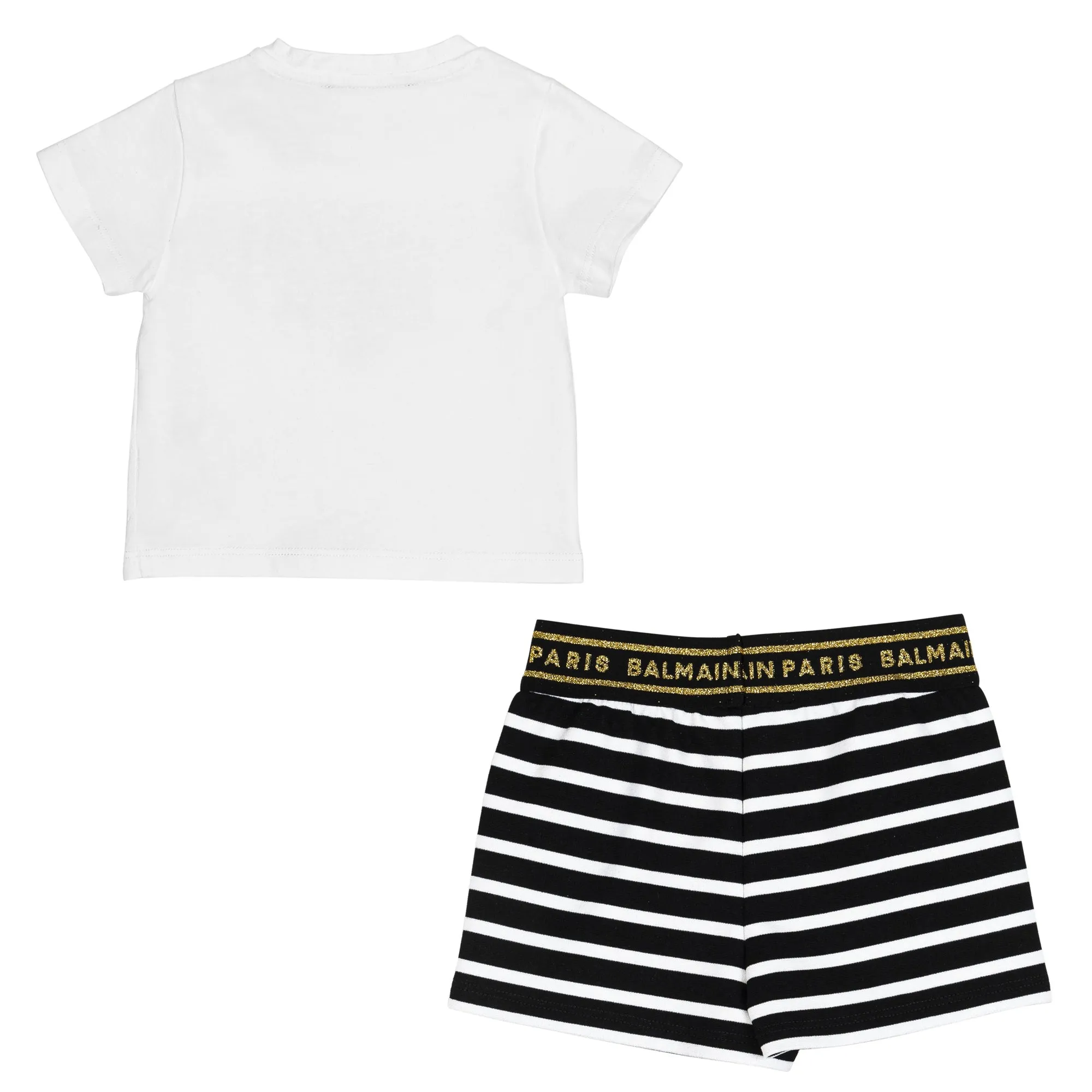 Balmain Baby Girls Striped Ensemble