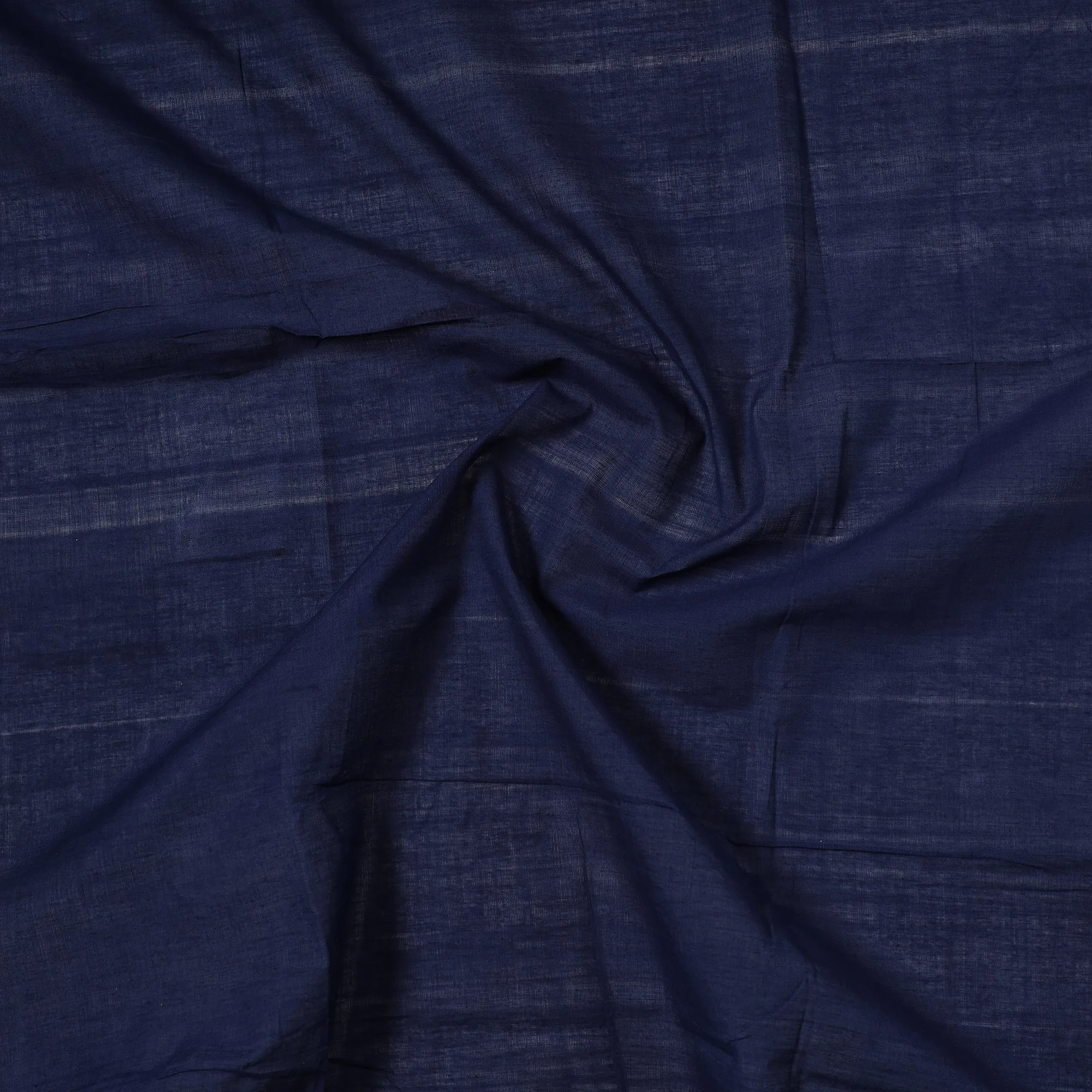 Blue - Vidarbha Tussar Silk Cotton Handloom Precut Fabric (1 meter) 66