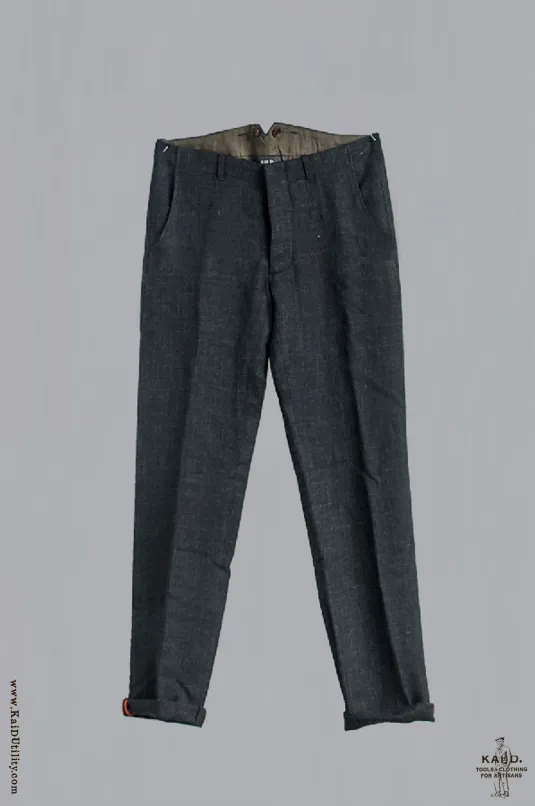 Borough Pants - Black Stipple Weave - 30, 32, 34, 36, 38