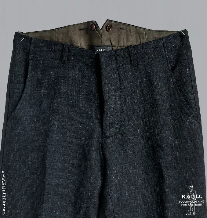 Borough Pants - Black Stipple Weave - 30, 32, 34, 36, 38