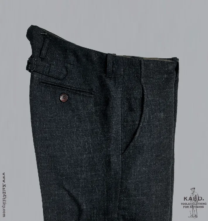 Borough Pants - Black Stipple Weave - 30, 32, 34, 36, 38