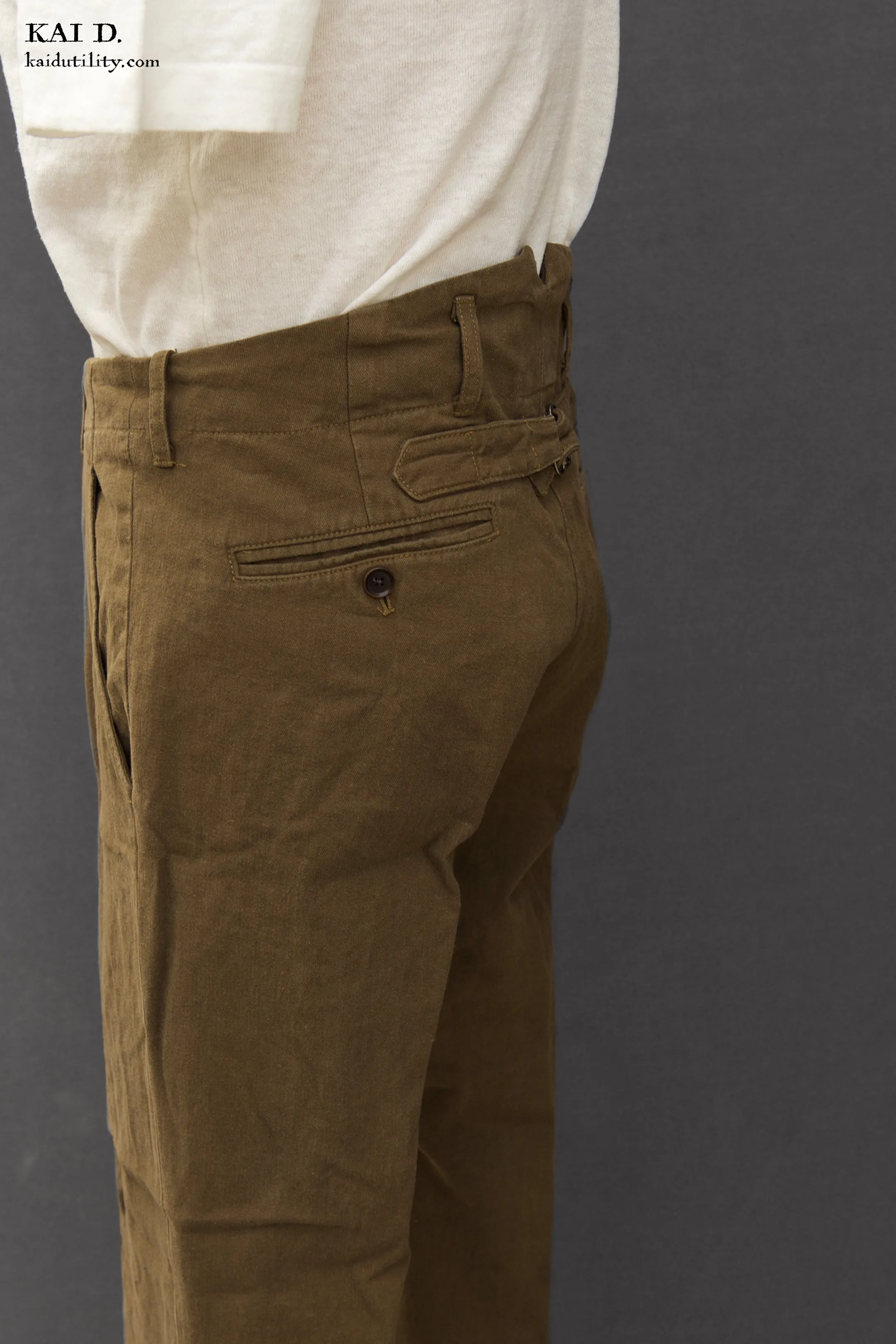 Borough Pants - Garment Dyed Cotton Linen - 30, 36