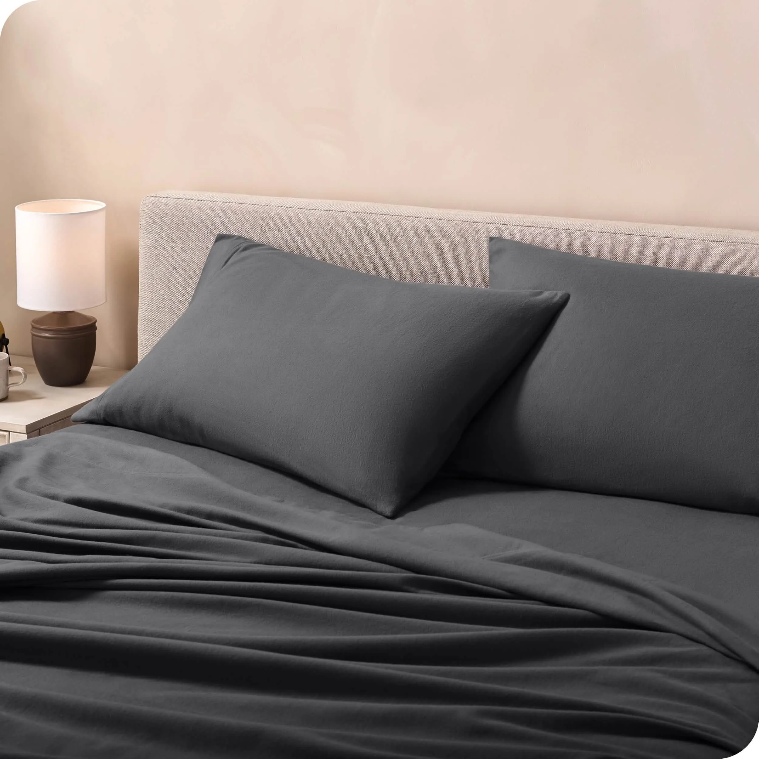 Cotton Flannel Pillowcase Set