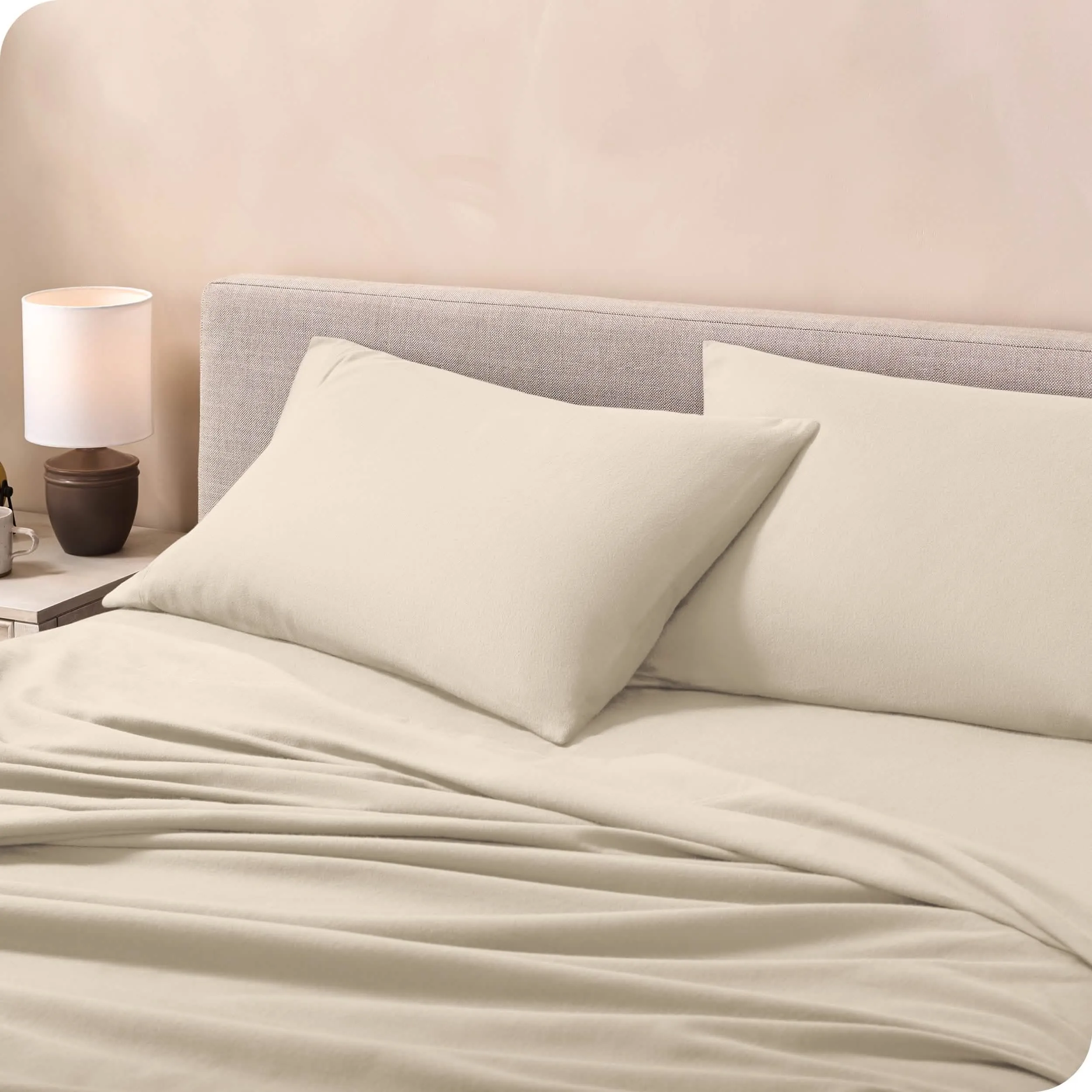 Cotton Flannel Pillowcase Set