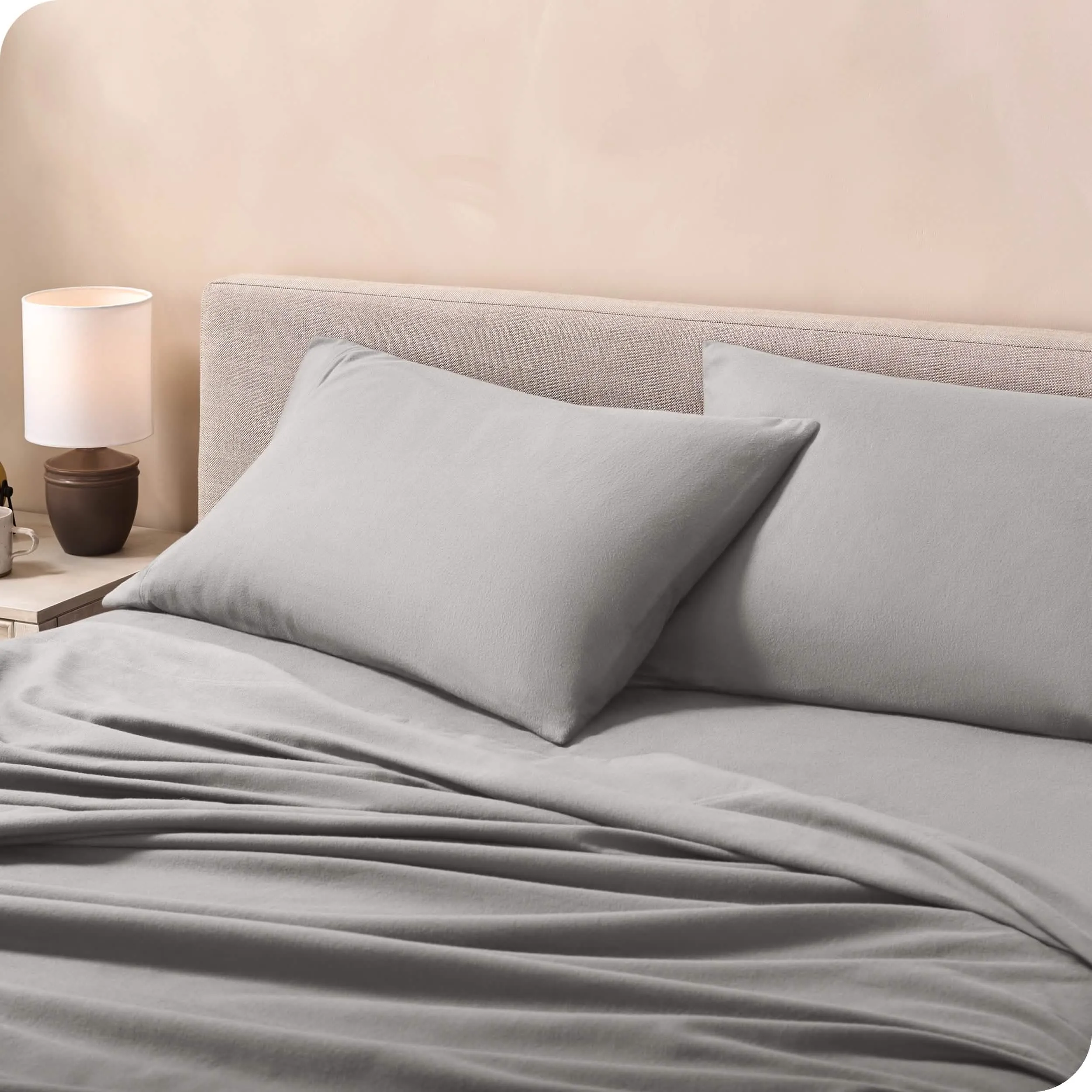 Cotton Flannel Pillowcase Set