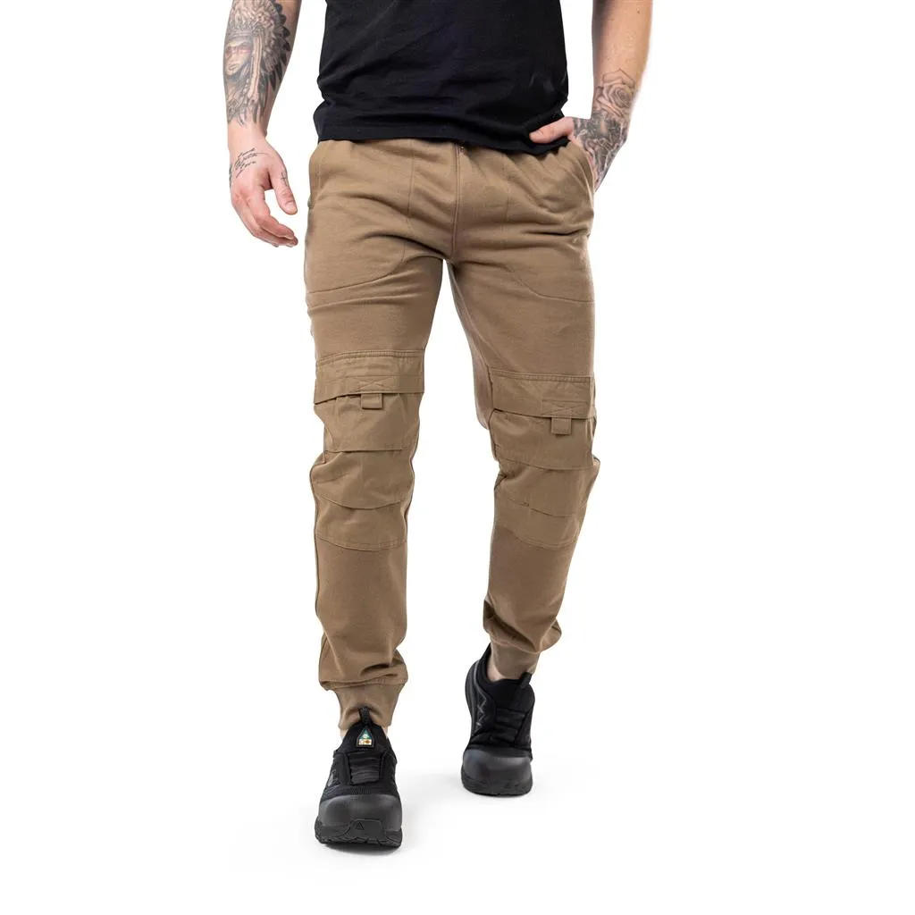 DuraDrive Men's 31-33/33-35/35-37/37-39/39-41/41-43 in Khaki VAGABOND Jogger Work Pant