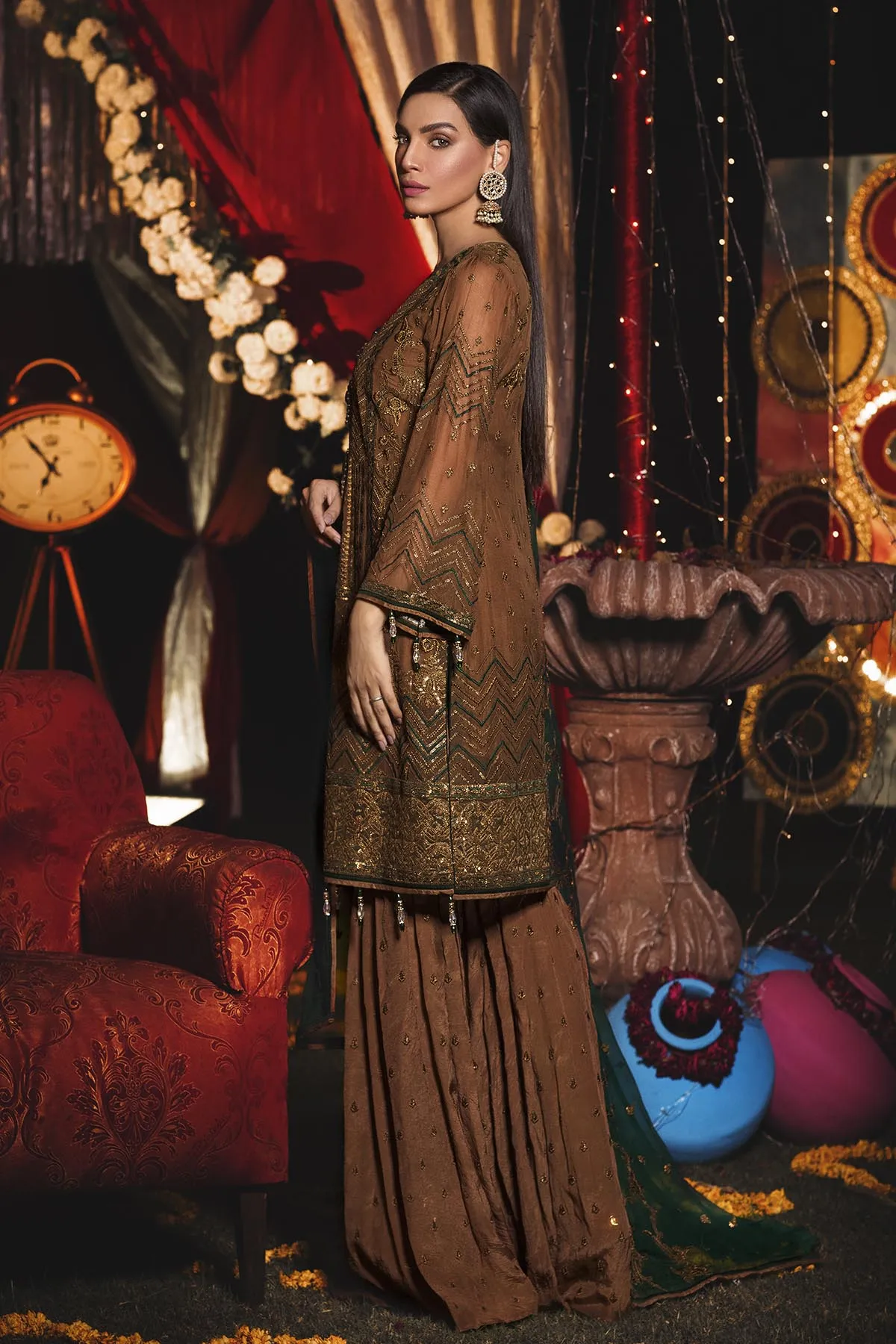 Emaan Adeel Luxury Chiffon Collection Vol-6 2019 – EA-605