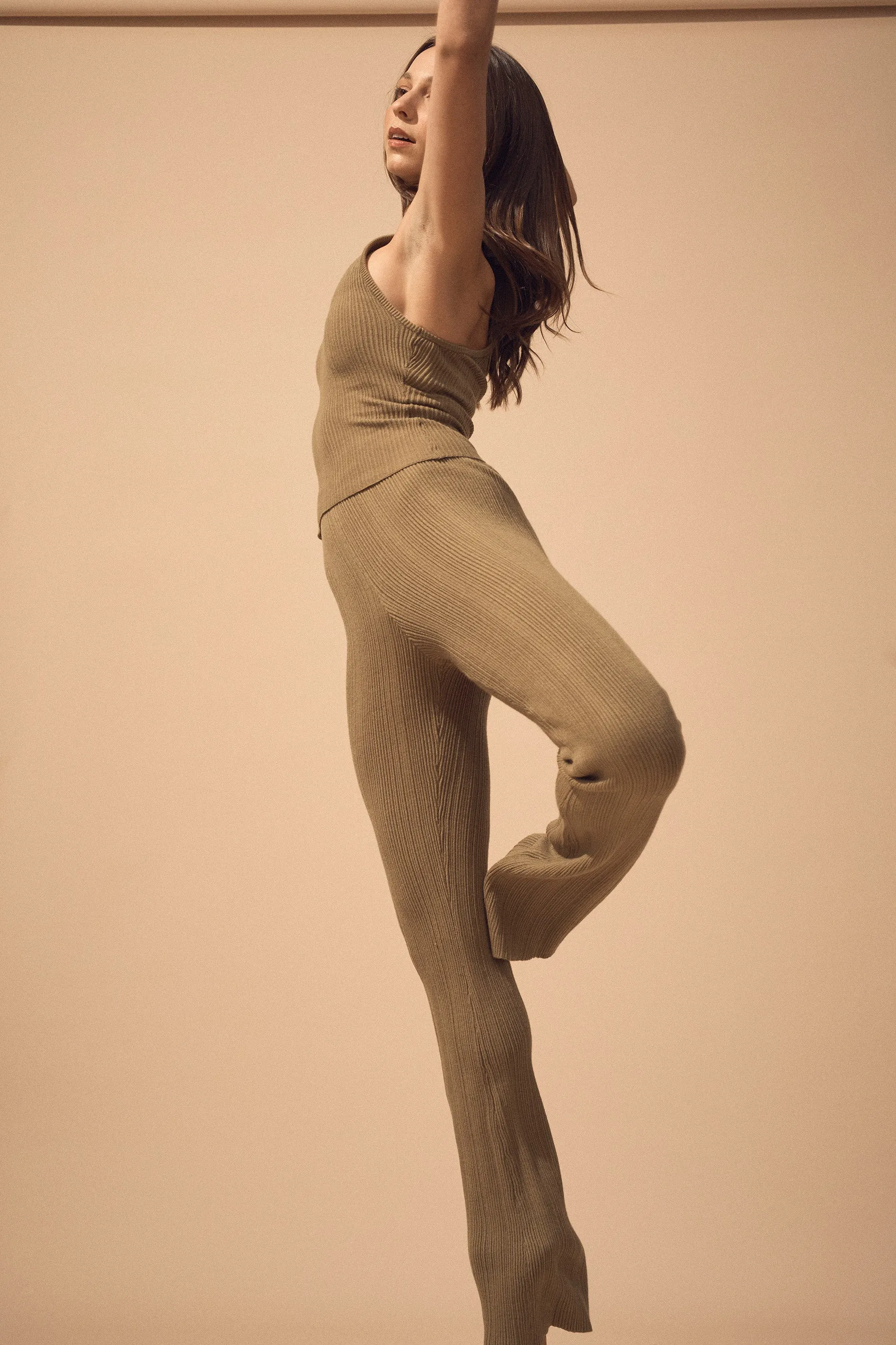 Henley Pants Khaki