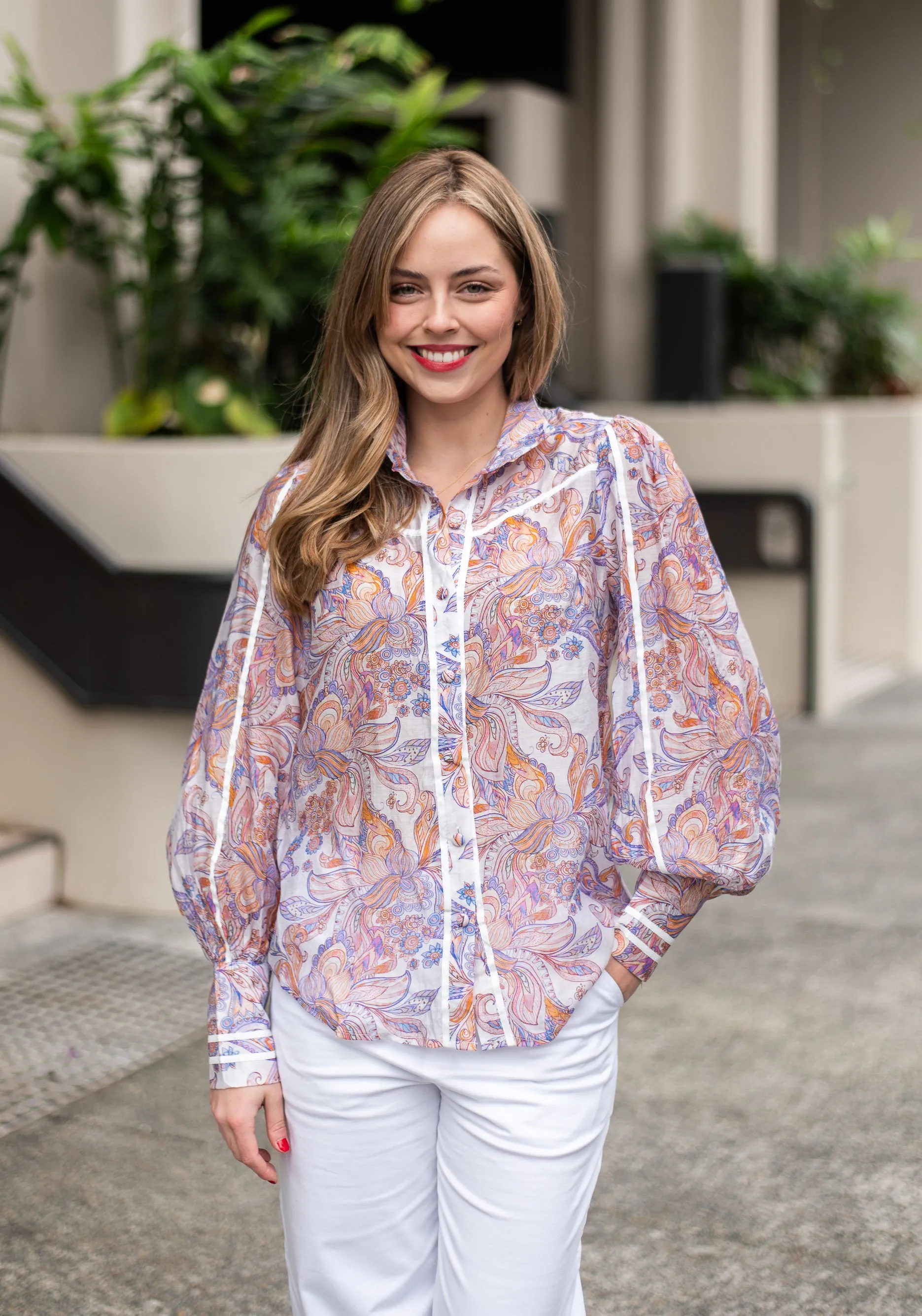 Martine Shirt  | Rose Lilac
