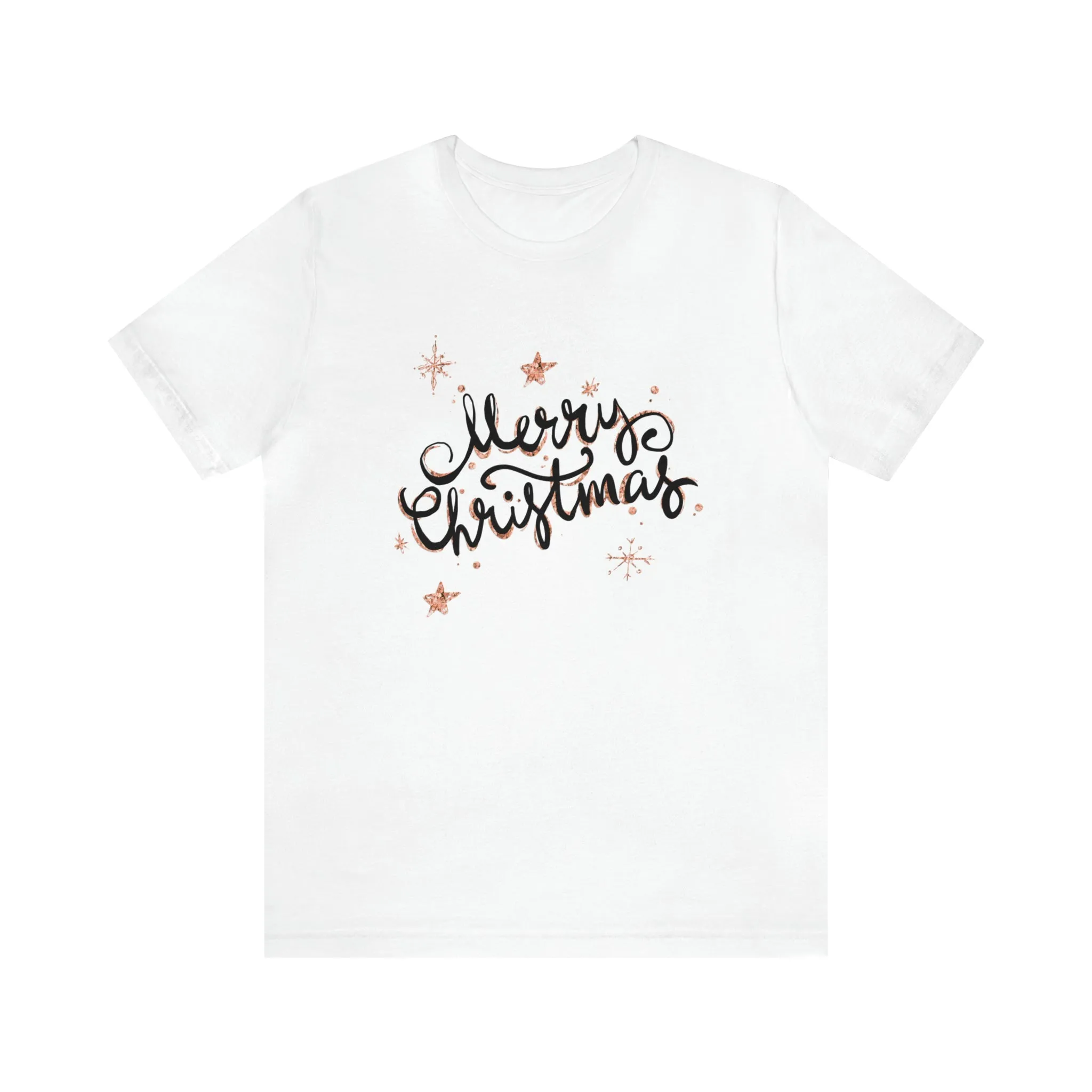 Merry Christmas Unisex Jersey Short Sleeve Tee, Merry Christmas Tee