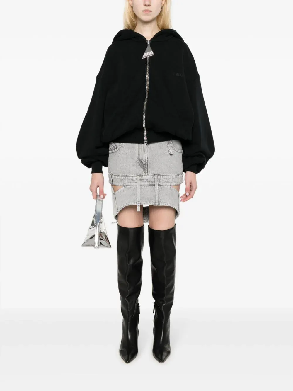 Mini Skirt With Cutout Details