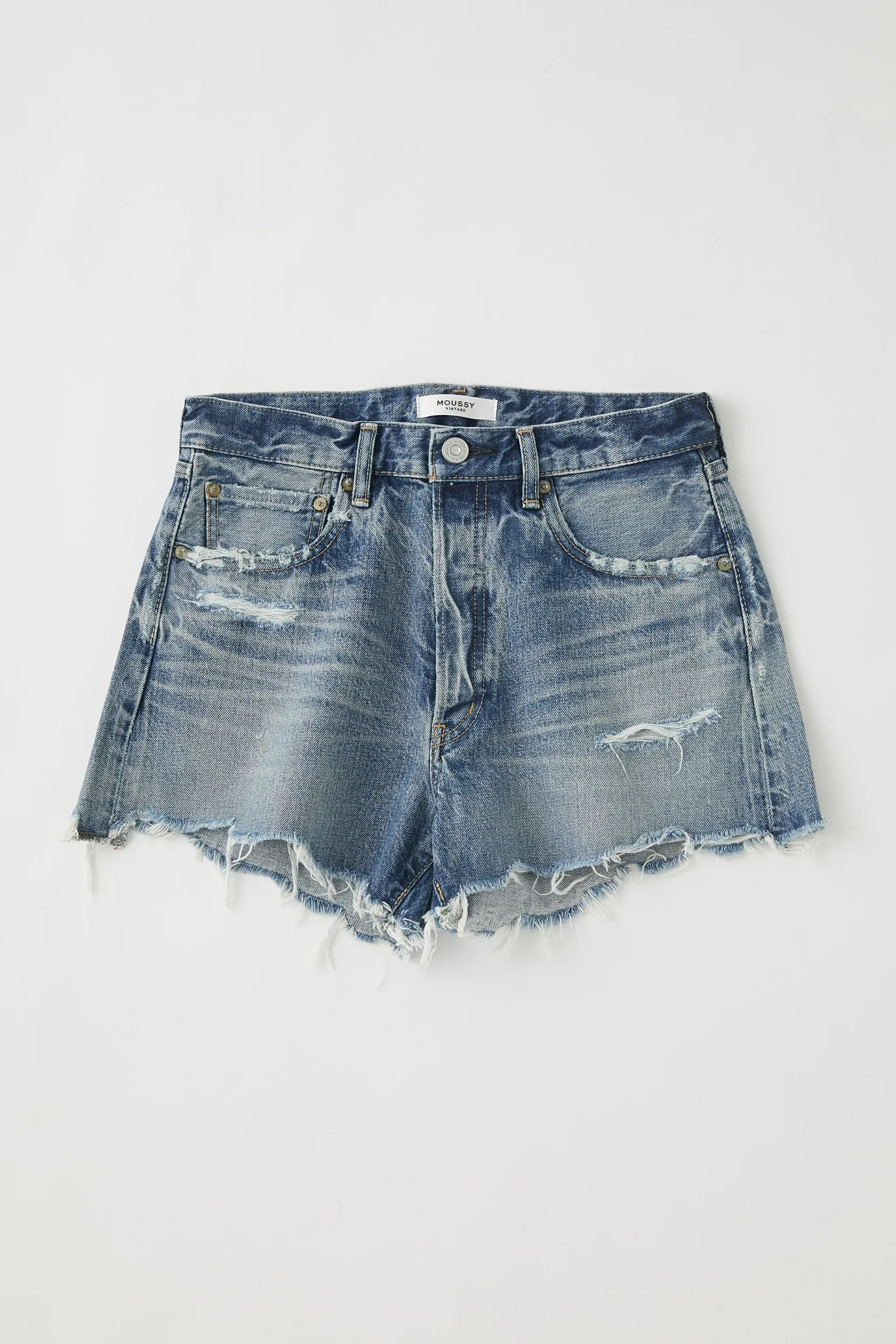 Moussy - MV Packard Shorts in Blue