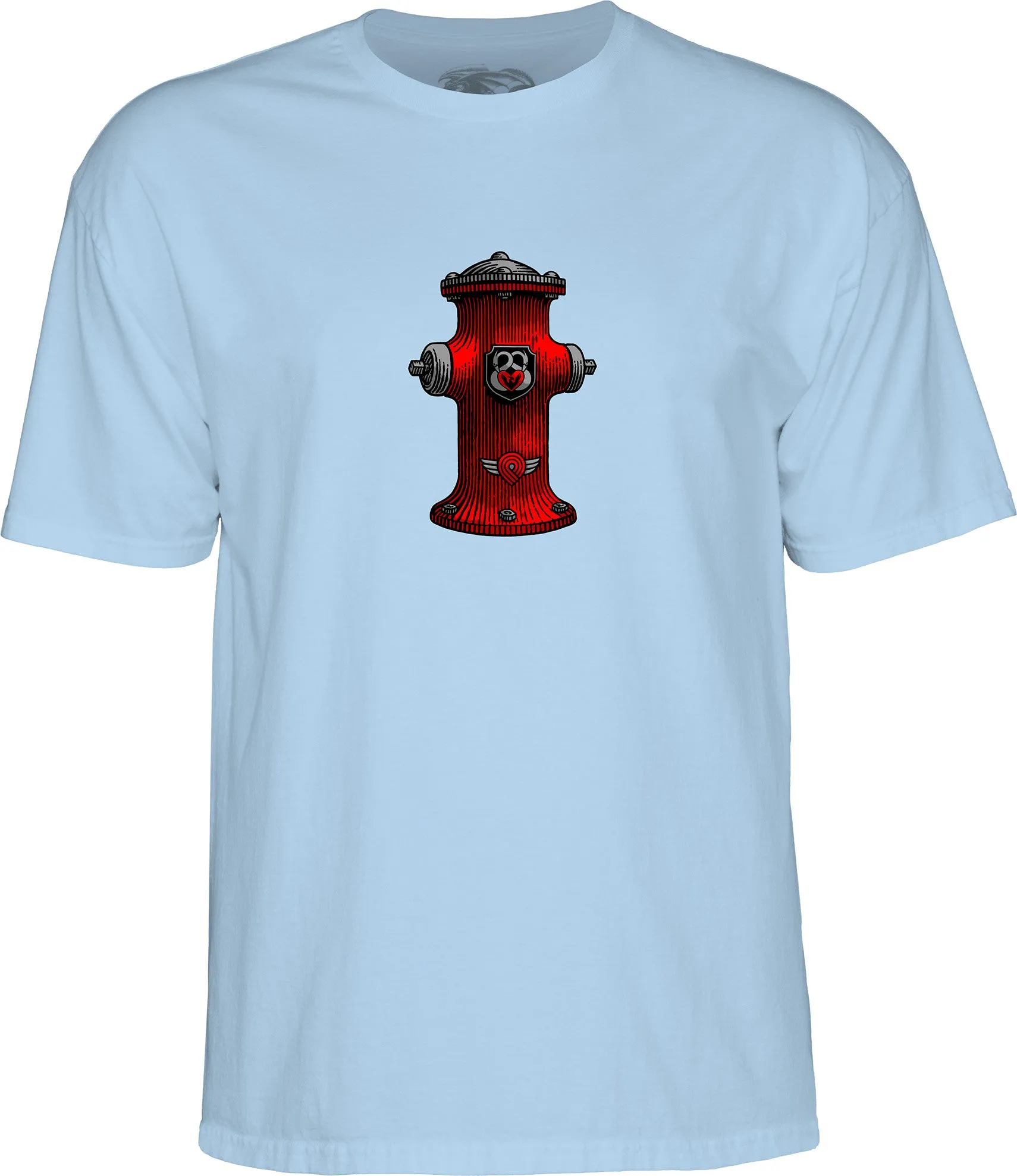 Powell Peralta Andy Anderson Vajra T-shirt - Light Blue