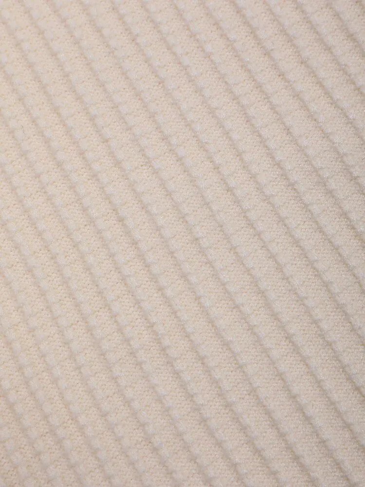 Pre Order:  Wavy Hem Knit Cardigan