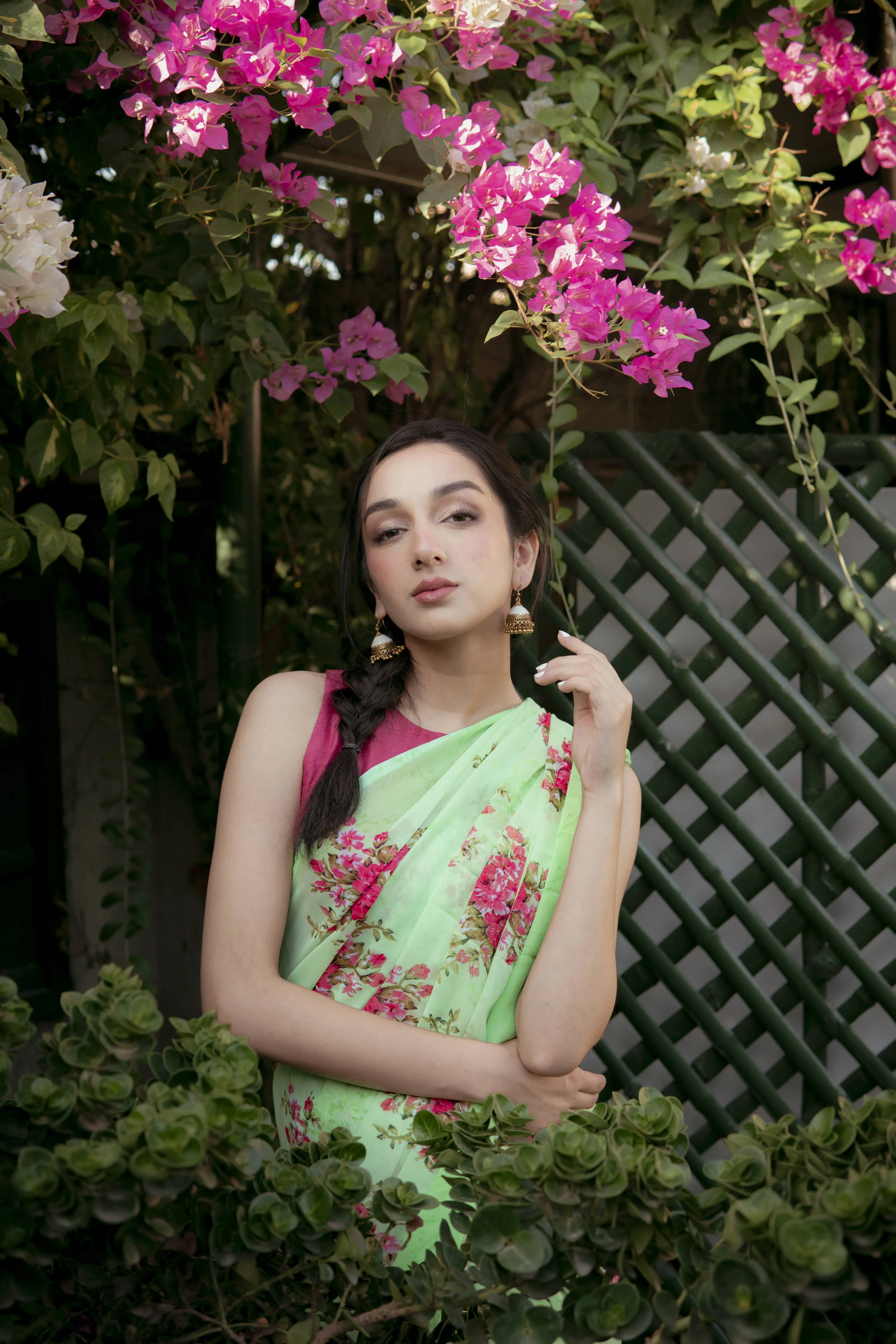 Satrangi 2.0: Blue Hydrangea