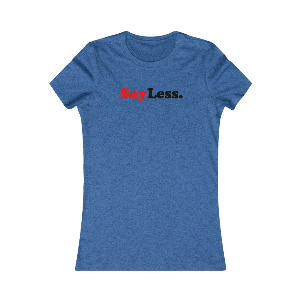 Sayless Women's white Tee