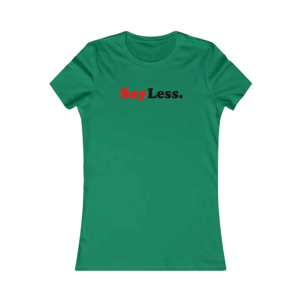 Sayless Women's white Tee