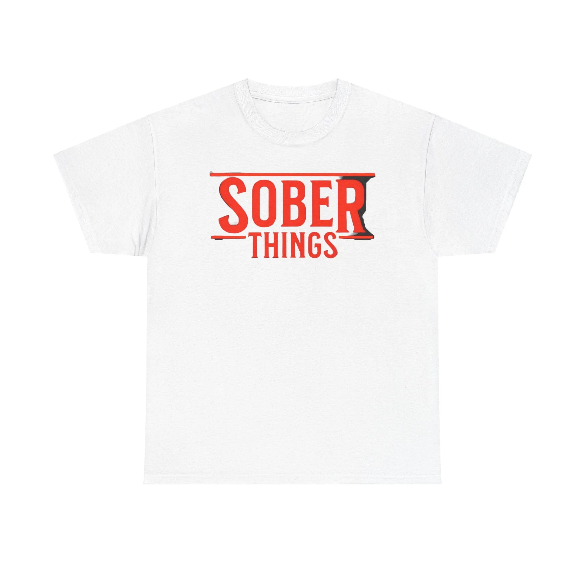 Sober Things Unisex Heavy Cotton Tee