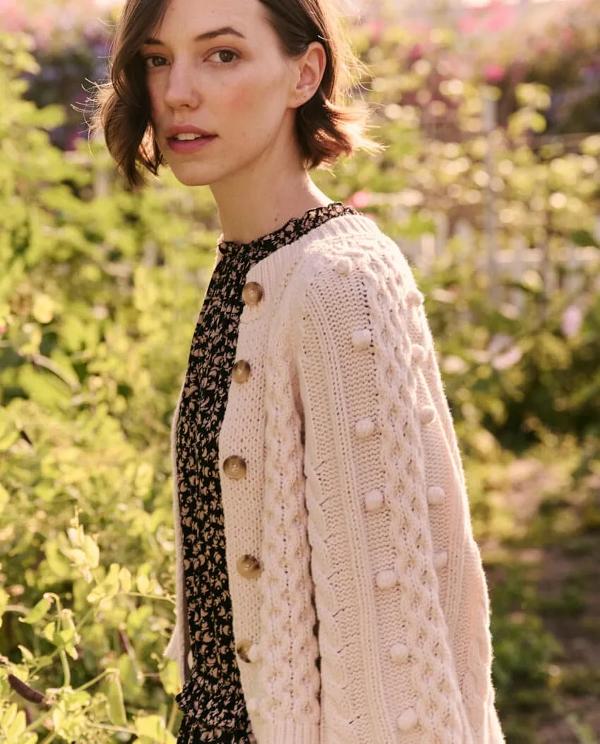 The Great - The Mountainside Cardigan in Cream