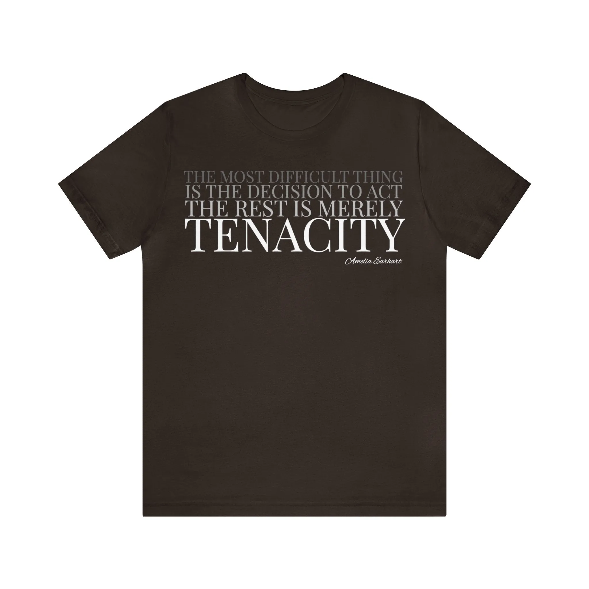 The Rest is Merely Tenacity ... Tee