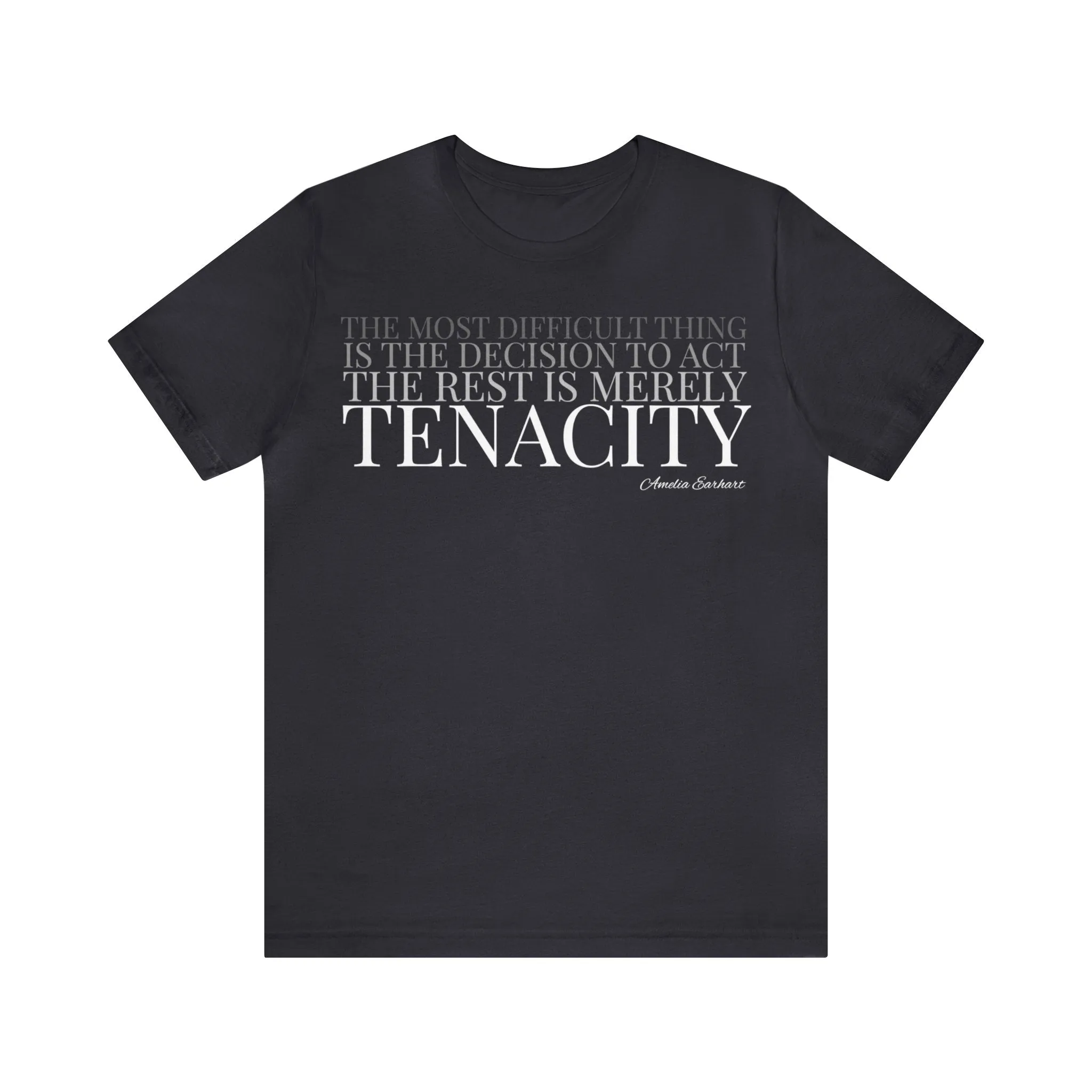 The Rest is Merely Tenacity ... Tee