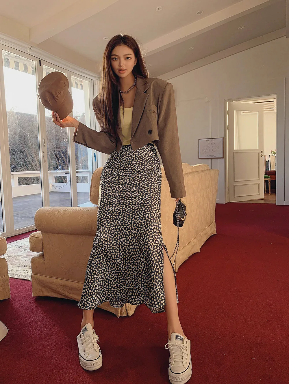 When We Disco Dots Long Skirt