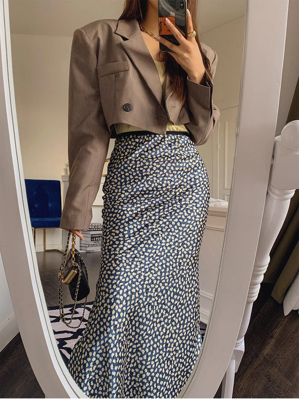 When We Disco Dots Long Skirt