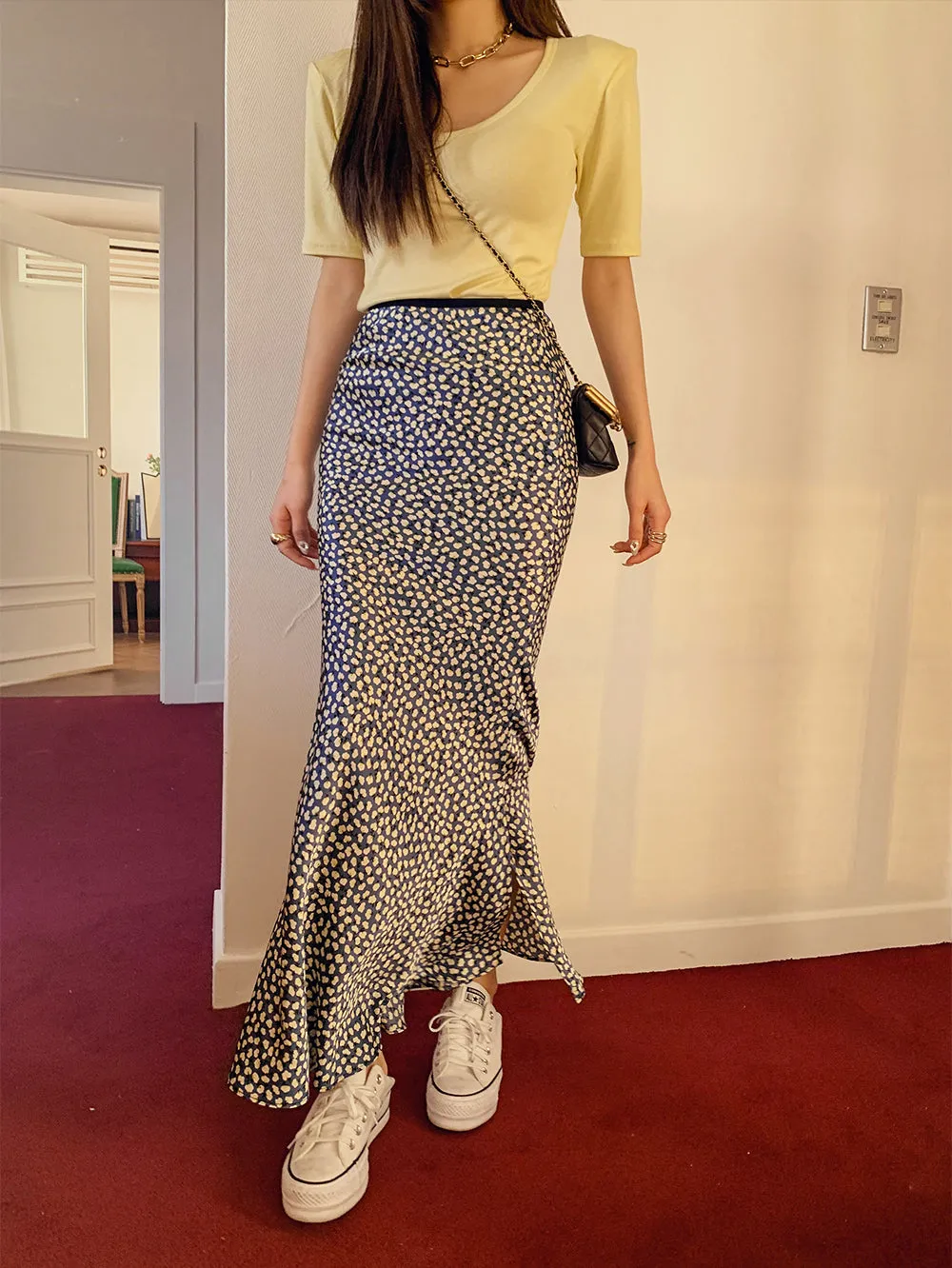 When We Disco Dots Long Skirt